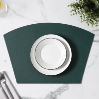 Салфетка сервировочная на стол «Тэм», 30×44 см, цвет зелёный Салфетка сервировочная на стол «Тэм», 30×44 см, цвет зелёный