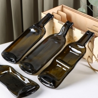 Набор подарочный «Винная коллекция», стеклянный, 4 предмета: 4 менажницы h=31 см Набор подарочный «Винная коллекция», стеклянный, 4 предмета: 4 менажницы h=31 см