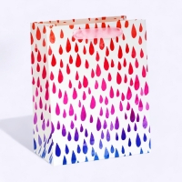 Пакет ламинированный &laquo;Капли&raquo;, MS 18 &times; 23 &times; 10 см