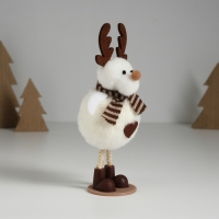 Сувенир текстиль "Олень с сердечком, в шарфике" 6х7,3х17 см Сувенир текстиль "Олень с сердечком, в шарфике" 6х7,3х17 см