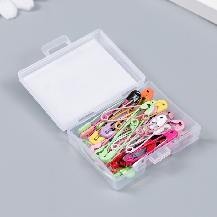 Декор для творчества металл "Булавка" набор 40 шт 3 см