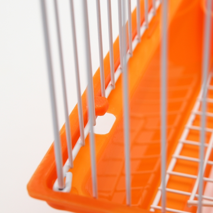 Клетка для грызунов с наполнением RT-3, 30 х 23 х 39 см, оранжевая (фасовка 12 шт)