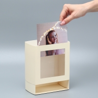 Коробка-фоторамка подарочная складная, упаковка, &laquo;Топленое молоко&raquo;, 14 х 14 х 8 см