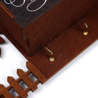 Ключница настенная новогодняя &laquo;Тепла и уюта&raquo;, на Новый год