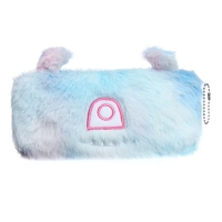 Пенал школьный меховой на молнии Calligrata "Монстрики", микс Пенал школьный меховой на молнии Calligrata "Монстрики", микс