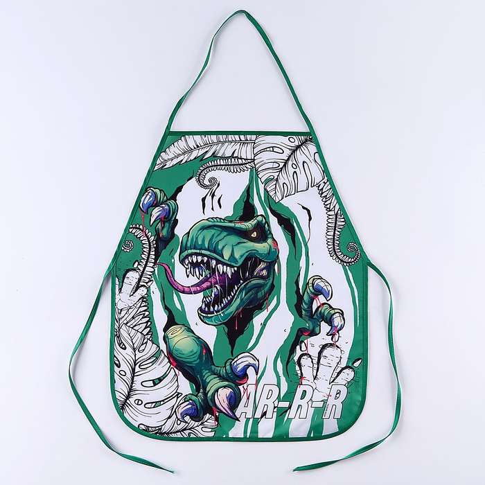 Фартук детский для творчества под роспись «Динозавр» Фартук детский для творчества под роспись «Динозавр»