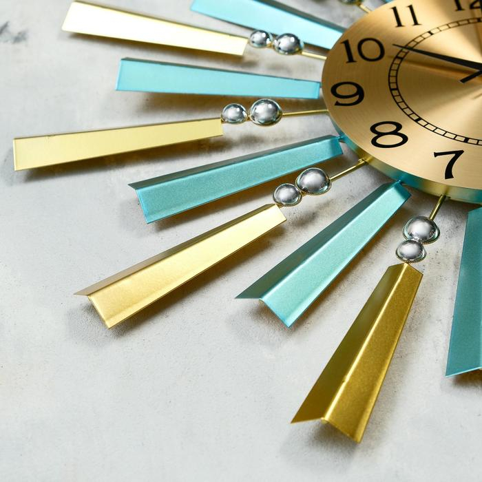 Часы настенные, серия: Ажур, Часы настенные, серия: Ажур, "Лютин", d-60 см, циферблат 22 см