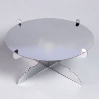 Подставка для пирожных, цвет серебряный Подставка для пирожных, цвет серебряный