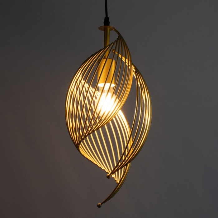 Светильник BayerLux "Шелла" E27 40Вт золото 22х100 см