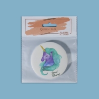 Зеркало складное «Единорог», d = 7,5 см, рисунок МИКС Зеркало складное «Единорог», d = 7,5 см, рисунок МИКС