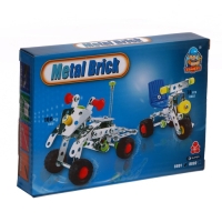 Конструктор металлический &laquo;Квадроцикл&raquo;, 106 деталей