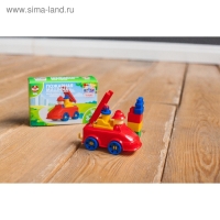 Конструктор &laquo;МОЙ ГОРОД: Пожарная машина&raquo;, 16 деталей