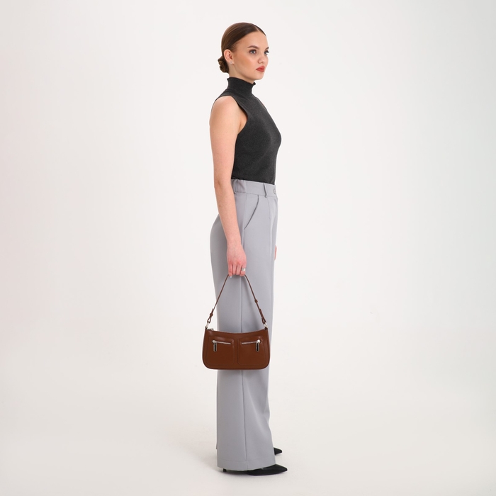 Сумка женская TEXTURA, маленький размер, цвет коричневый Сумка женская TEXTURA, маленький размер, цвет коричневый