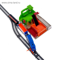 Железная дорога &laquo;Каменоломня&raquo;, работает от батареек