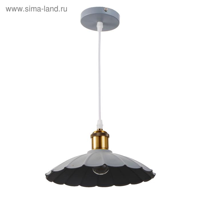 Светильник BayerLux 2034849/1 E27 40Вт серый-медь 25х25х10 см