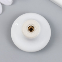 Ручка для шкатулки керамика, металл "Балерина" 3,8х3,8х2,8 см Ручка для шкатулки керамика, металл "Балерина" 3,8х3,8х2,8 см