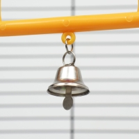 Набор игрушек для птиц (ванночка, кормушка, зеркальце, качели, лесенка), 35 х 28 см Набор игрушек для птиц (ванночка, кормушка, зеркальце, качели, лесенка), 35 х 28 см