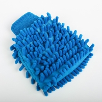 Варежка для уборки авто TORSO, двухсторонняя, 17&times;13.5 см, микс