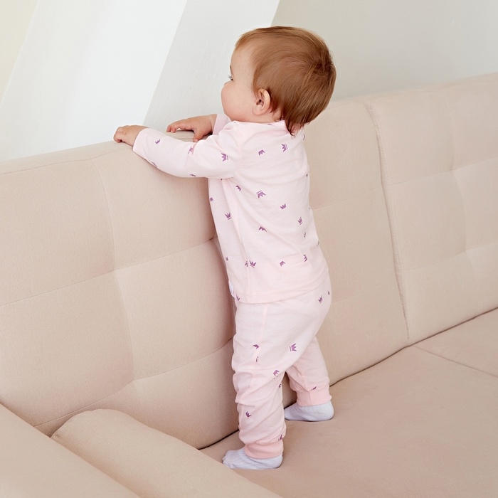 Лонгслив детский MINAKU, цвет розовый, рост 62-68 см Лонгслив детский MINAKU, цвет розовый, рост 62-68 см