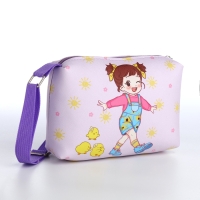 Сумка детская на молнии &laquo;Выбражулька&raquo;, цвет сиреневый