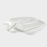 Блюдо фарфоровое Magistro &laquo;Бланш&raquo;, 24&times;18&times;4,5 см, цвет белый