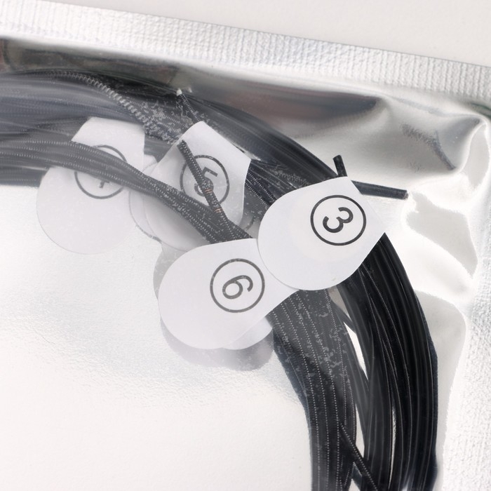 Струны для классической гитары ZIKO DPA-70BK, 28--43, черные Струны для классической гитары ZIKO DPA-70BK, 28--43, черные