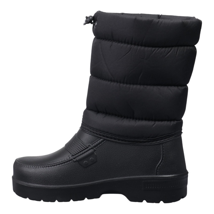 Сапоги женские комбинированные с фиксатором, цвет чёрный, до -25&deg;С, С-38.350, размер 37