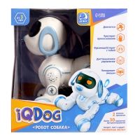 Робот-собака IQDog, световые и звуковые эффекты, работает от аккумулятора Робот-собака IQDog, световые и звуковые эффекты, работает от аккумулятора