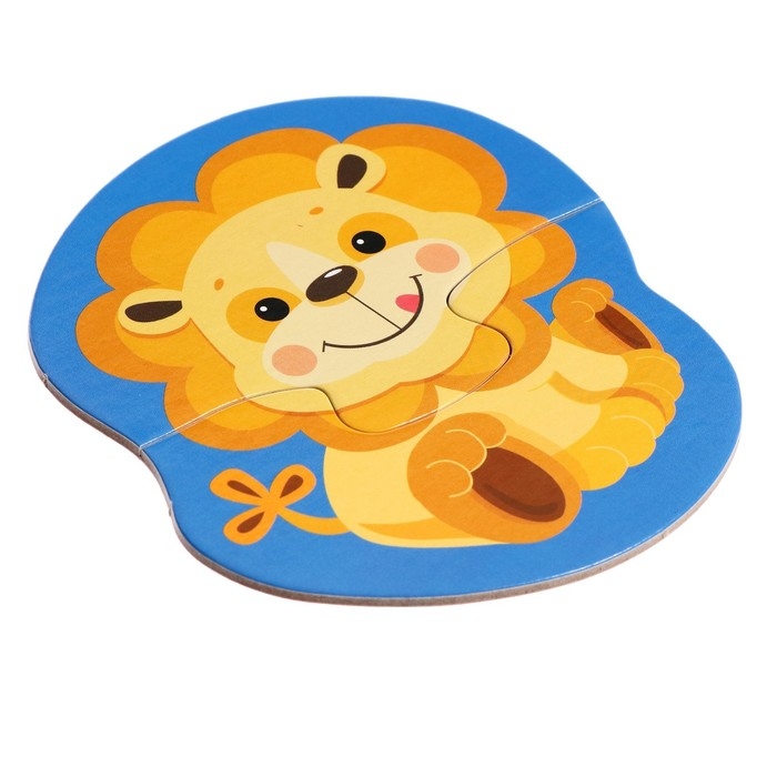 Пазл контурный «Дикие животные», 8 штук Пазл контурный «Дикие животные», 8 штук