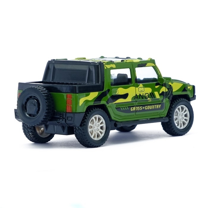 Машина металлическая &laquo;Армия&raquo;, масштаб 1:43, инерция, МИКС