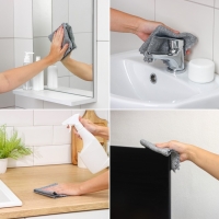 Салфетка микрофибра Raccoon &laquo;Грог&raquo;, 25&times;25 см, картонный конверт