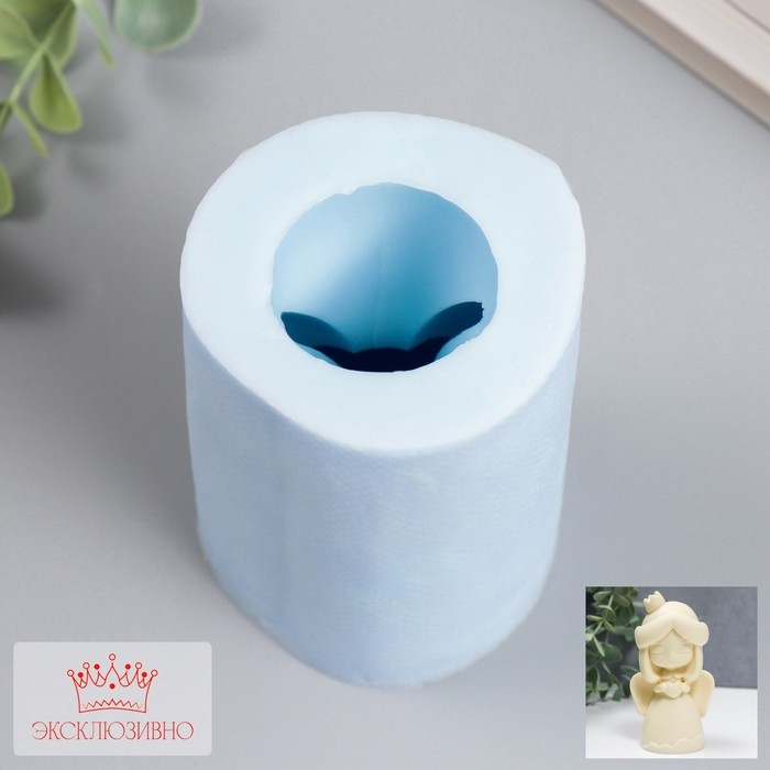 Молд силикон "Принцесса с сердечком" 9,5х5,3х3,7 см МИКС