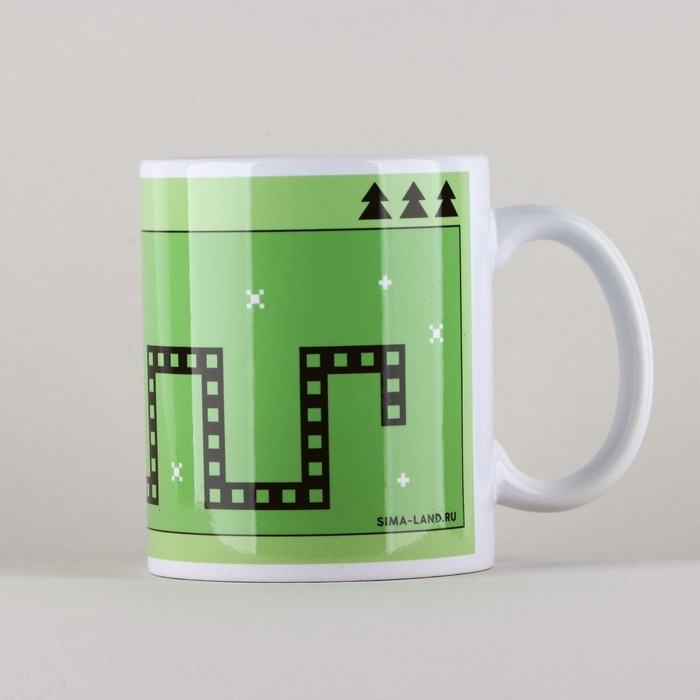 Новый год. Кружка керамическая &laquo;Змейка&raquo;, 320 мл