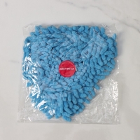 Насадка для окномойки арт 3092740 Доляна, микрофибра букля, 14&times;17 см, цвет синий