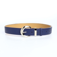 Ремень женский, ширина 3,3 см, винт, пряжка металл, цвет синий Ремень женский, ширина 3,3 см, винт, пряжка металл, цвет синий
