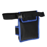 Сумка-пояс для инструментов ТУНДРА, одинарная, 2 кармана, 4 петли Сумка-пояс для инструментов ТУНДРА, одинарная, 2 кармана, 4 петли