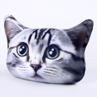 Подушка антистресс &laquo;Серый кот&raquo;