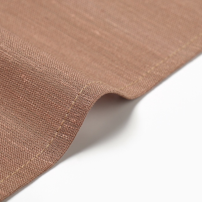 Набор салфеток с декорат. кольцами Этель Sand 40х40 см - 4 шт, 100% лён