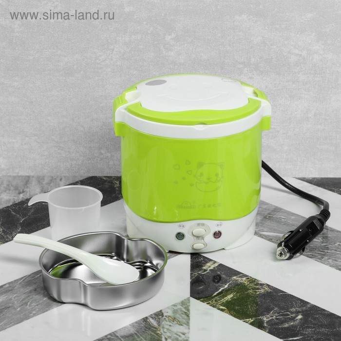 Контейнер для пищи 12 В с функцией мультиварки 1 л, 150 Вт, микс Контейнер для пищи 12 В с функцией мультиварки 1 л, 150 Вт, микс