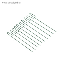 Колышек универсальный, h = 40 см, ножка d = 0.3 см, набор 10 шт., зелёный, Greengo Колышек универсальный, h = 40 см, ножка d = 0.3 см, набор 10 шт., зелёный, Greengo