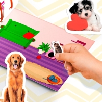 250 наклеек «Домашние животные», 8 стр. 250 наклеек «Домашние животные», 8 стр.