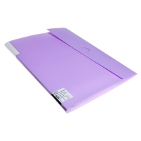 Папка 40 вкладышей А3 500 мкм deVENTE Pastel фактура "песок", клапан, сиреневая Папка 40 вкладышей А3 500 мкм deVENTE Pastel фактура "песок", клапан, сиреневая