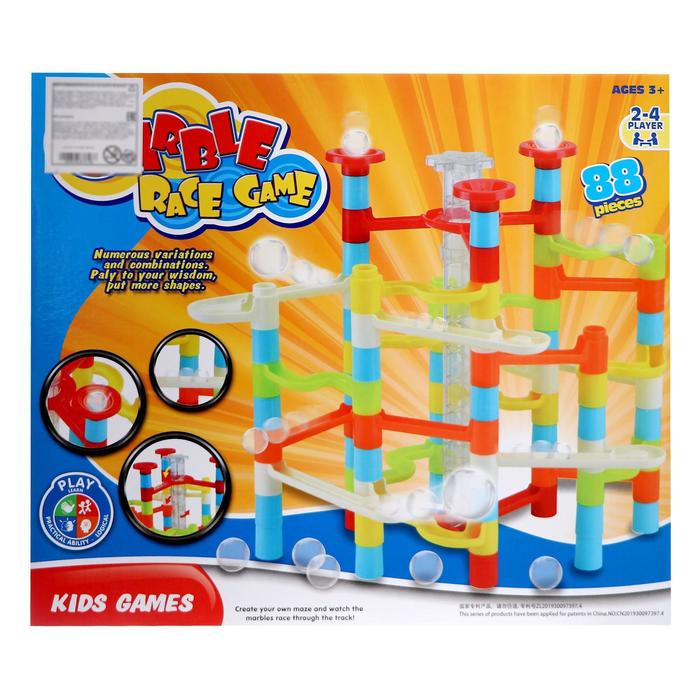 Конструктор &laquo;Трубчатые лабиринты&raquo;, 88 элементов