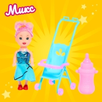 Кукла малышка &laquo;Ева&raquo; с аксессуарами, МИКС