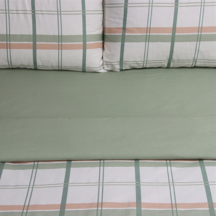 Постельное бельё LoveLife евро Cell 200х217см, 225х240см, 50х70см-2шт, хлопок, сатин, 125г/м&sup2;