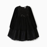 Платье детское нарядное KAFTAN рост 120, черный