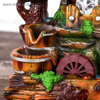 Фонтан "Под деревом" 13х20х27 см (с подсветкой)