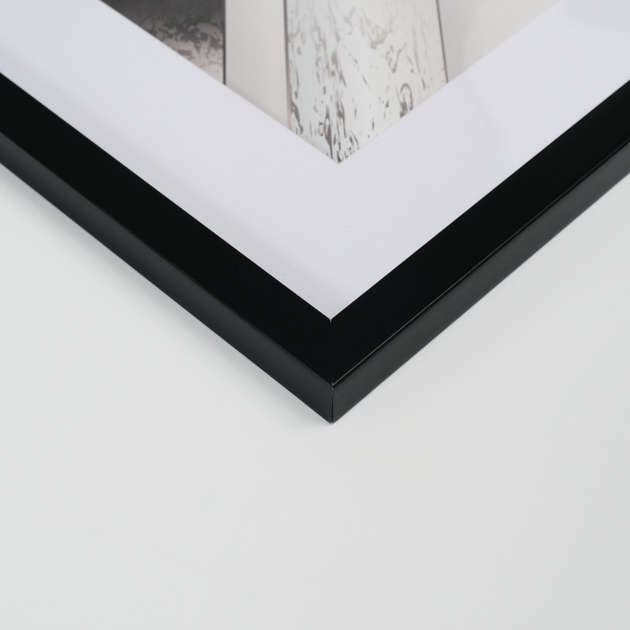 Фоторамка пластик "МИРАМ" 30х40 см с паспарту (21х30 см) П641877-15 (12)