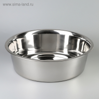 Таз из нержавеющей стали, 9 л, d=39 см, дно d=32 см Таз из нержавеющей стали, 9 л, d=39 см, дно d=32 см