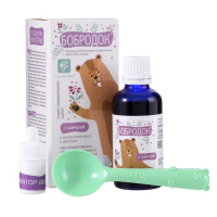 Сироп &laquo;Бобродок&raquo; без сахара с шикшей, для гиперактивных детей, 50 мл